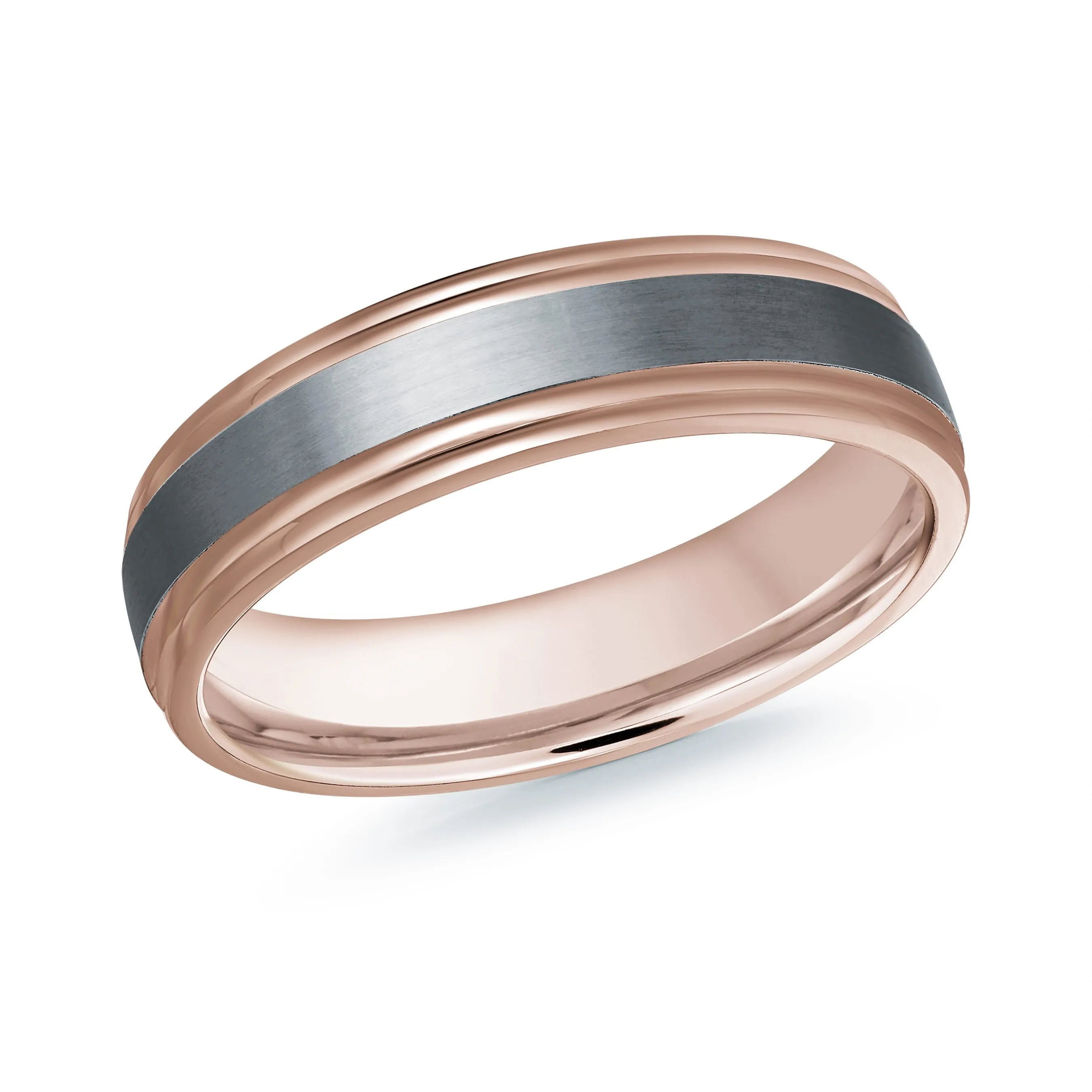 14K Rose Gold Ring from the Tantalum Collection by Malo - MRDTN-021-6P