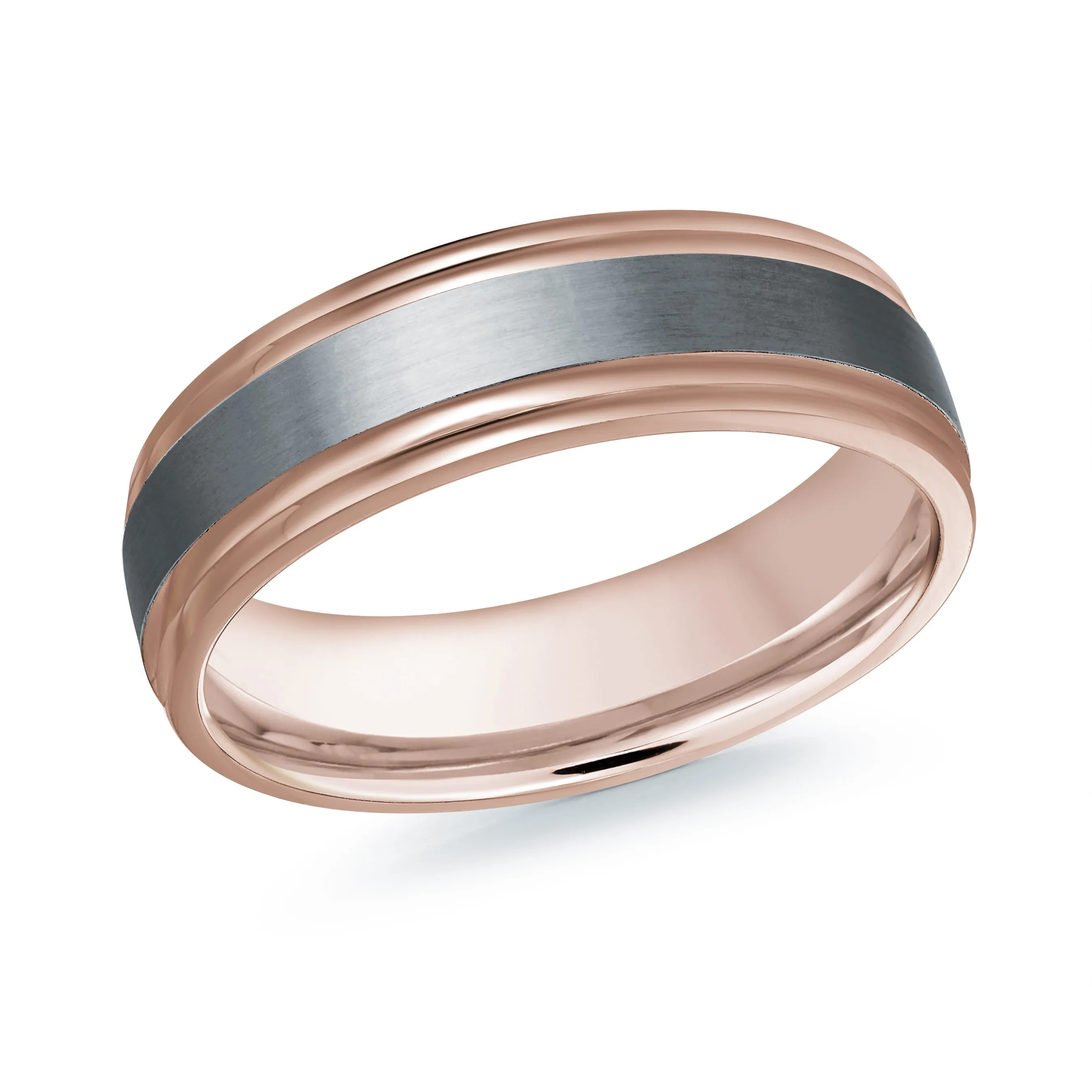 14K Rose Gold Ring from the Tantalum Collection by Malo - MRDTN-021-6P