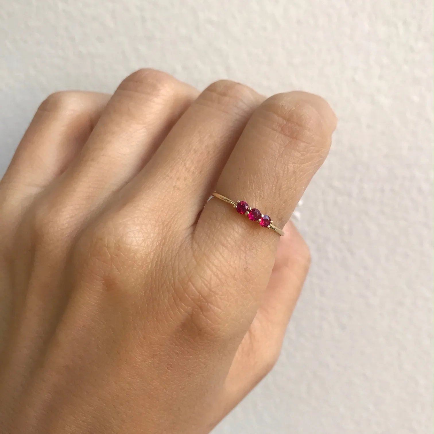 3S Ruby Ring