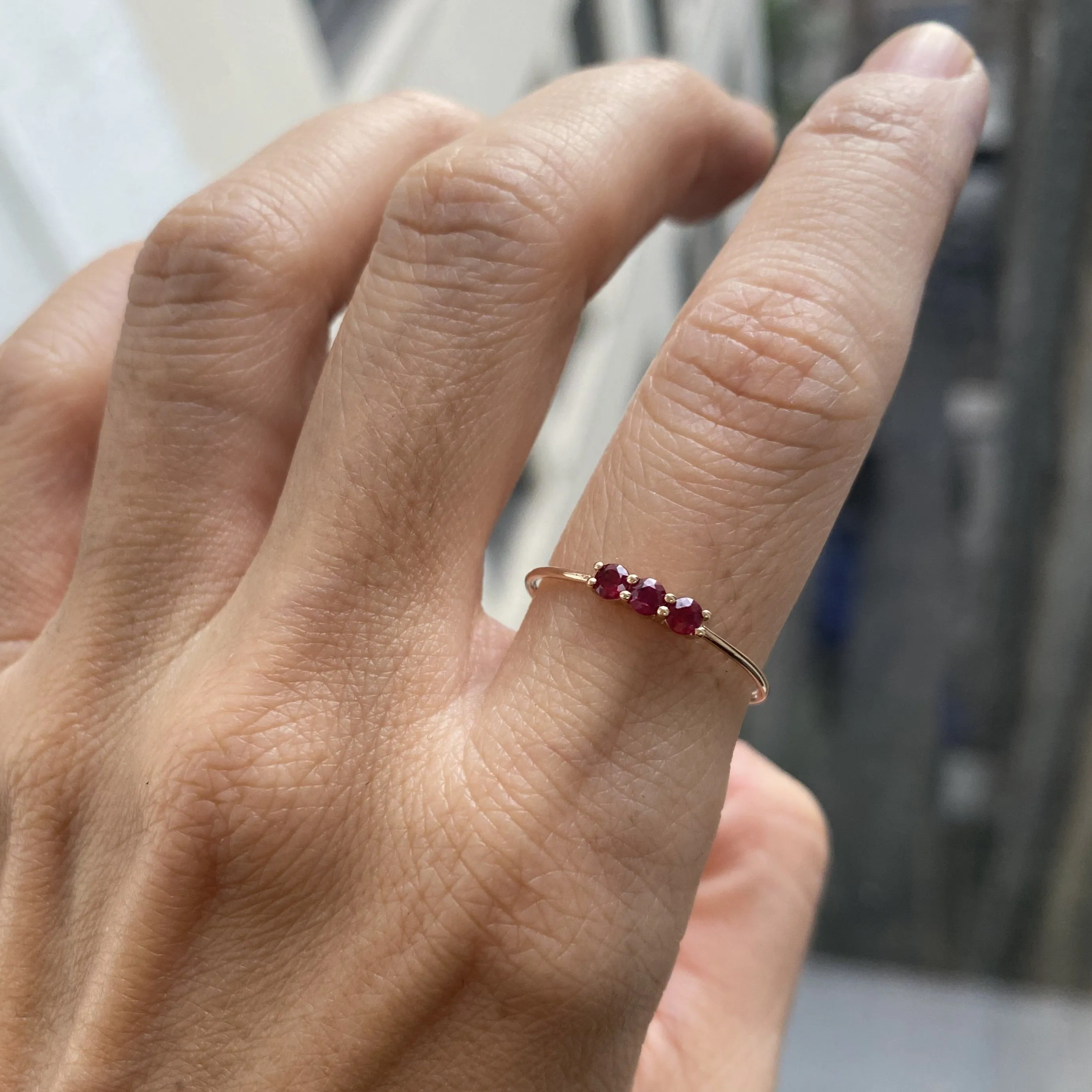 3S Ruby Ring