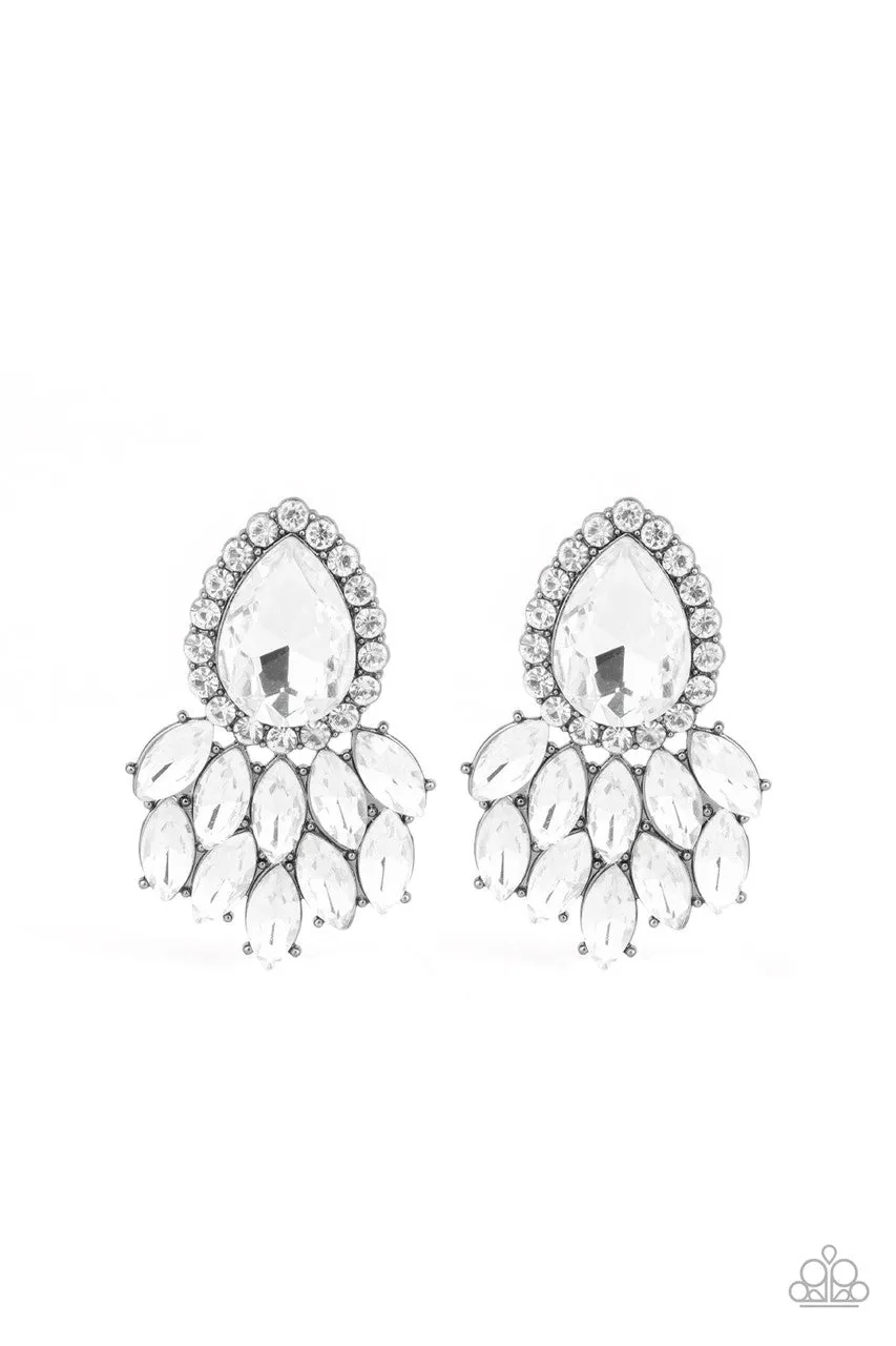 A Breath of Fresh HEIR Black Paparazzi Earrings