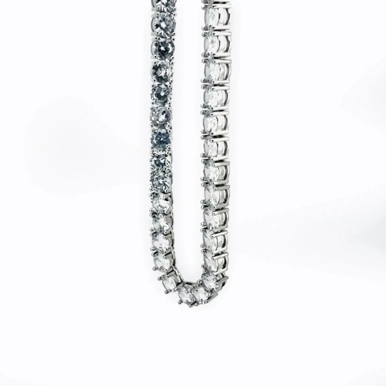 Alarico Silver-tone Diamanté Choker