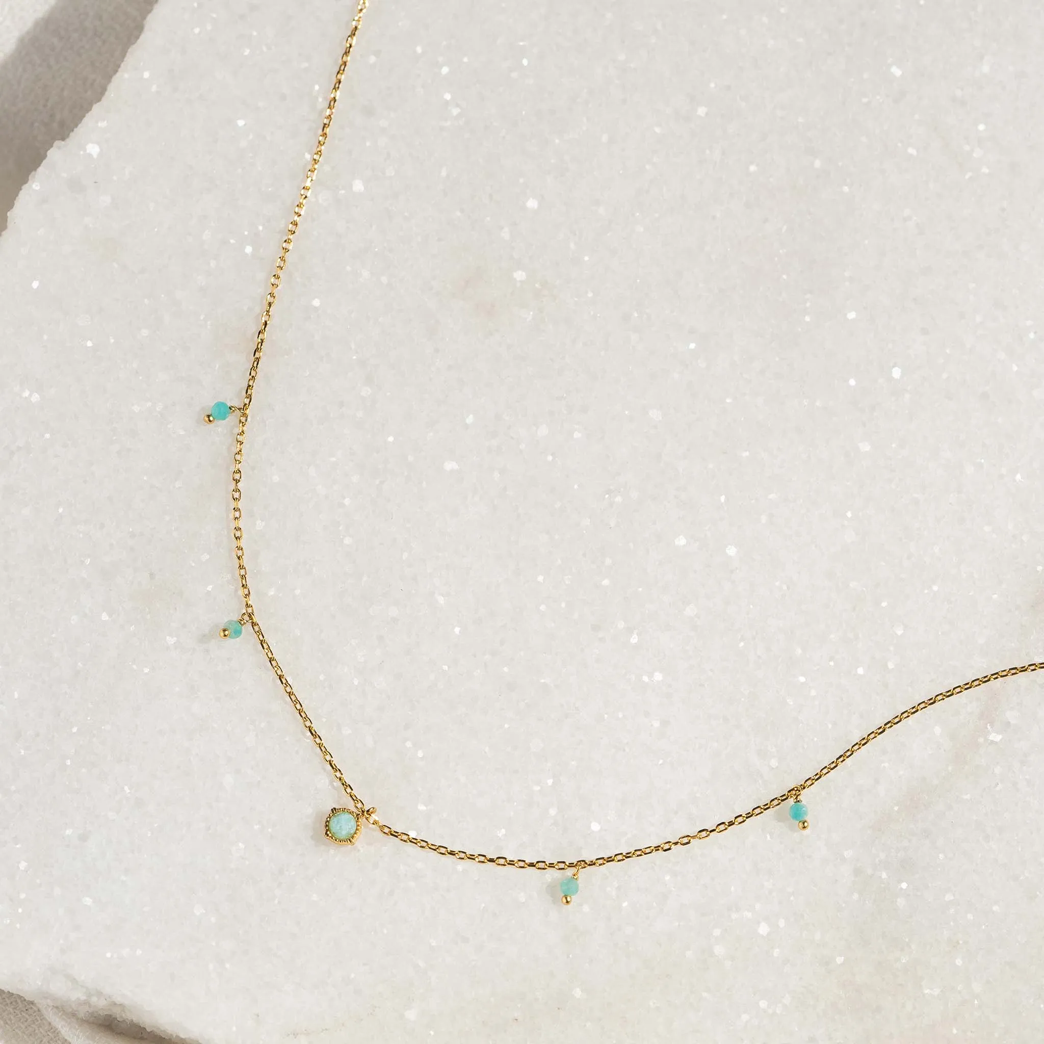 Amazonite Necklace - Carmen