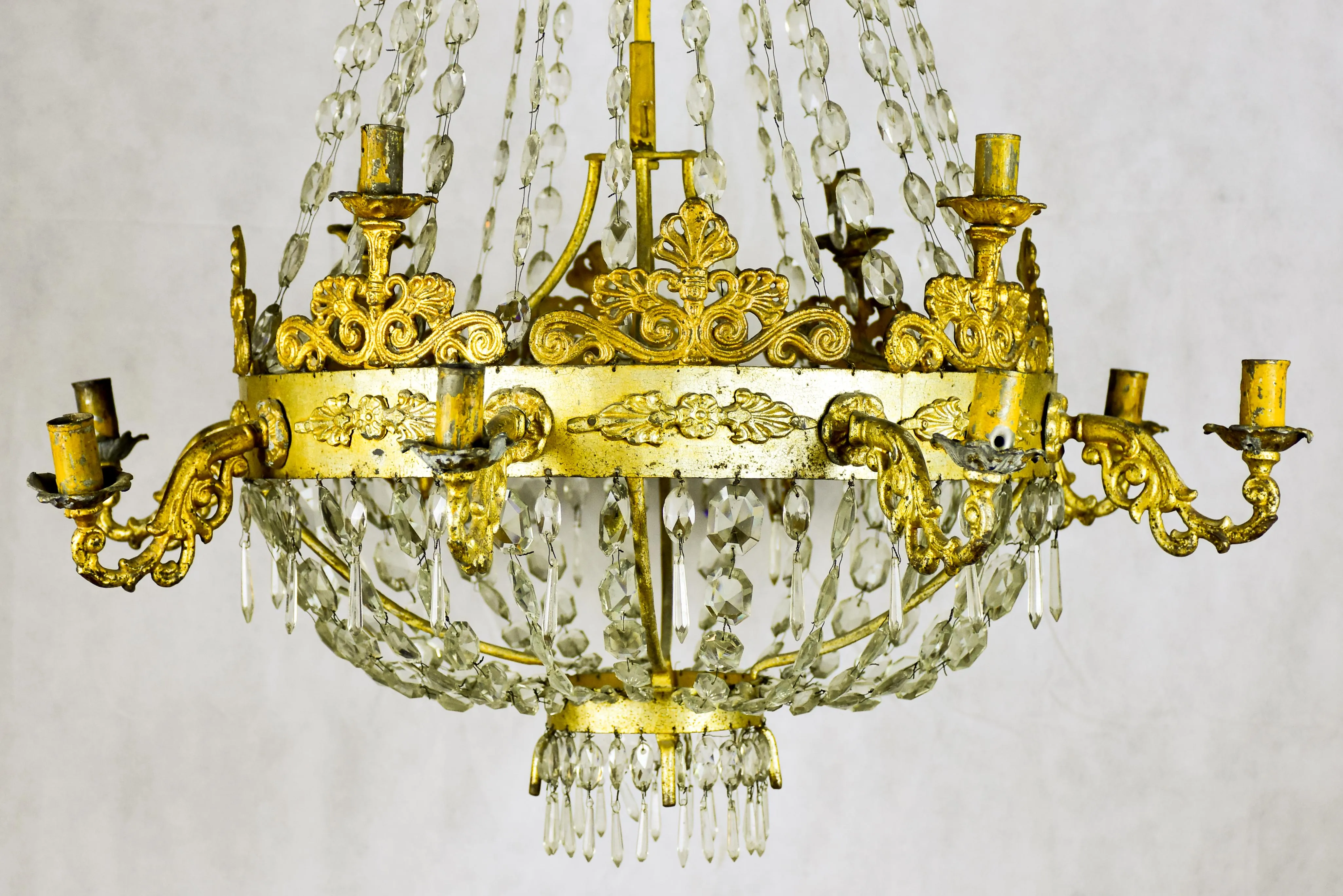 Antique Italian Genoese chandelier