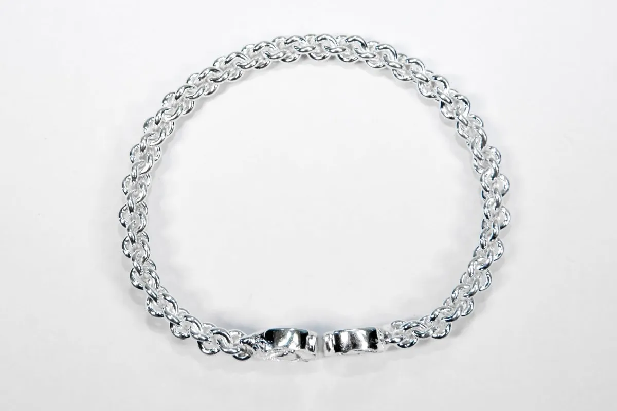 Braided Flexible Steel Pan Bangle