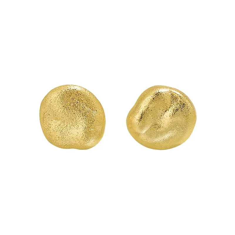 CATERINA Gold Bead Earring Studs