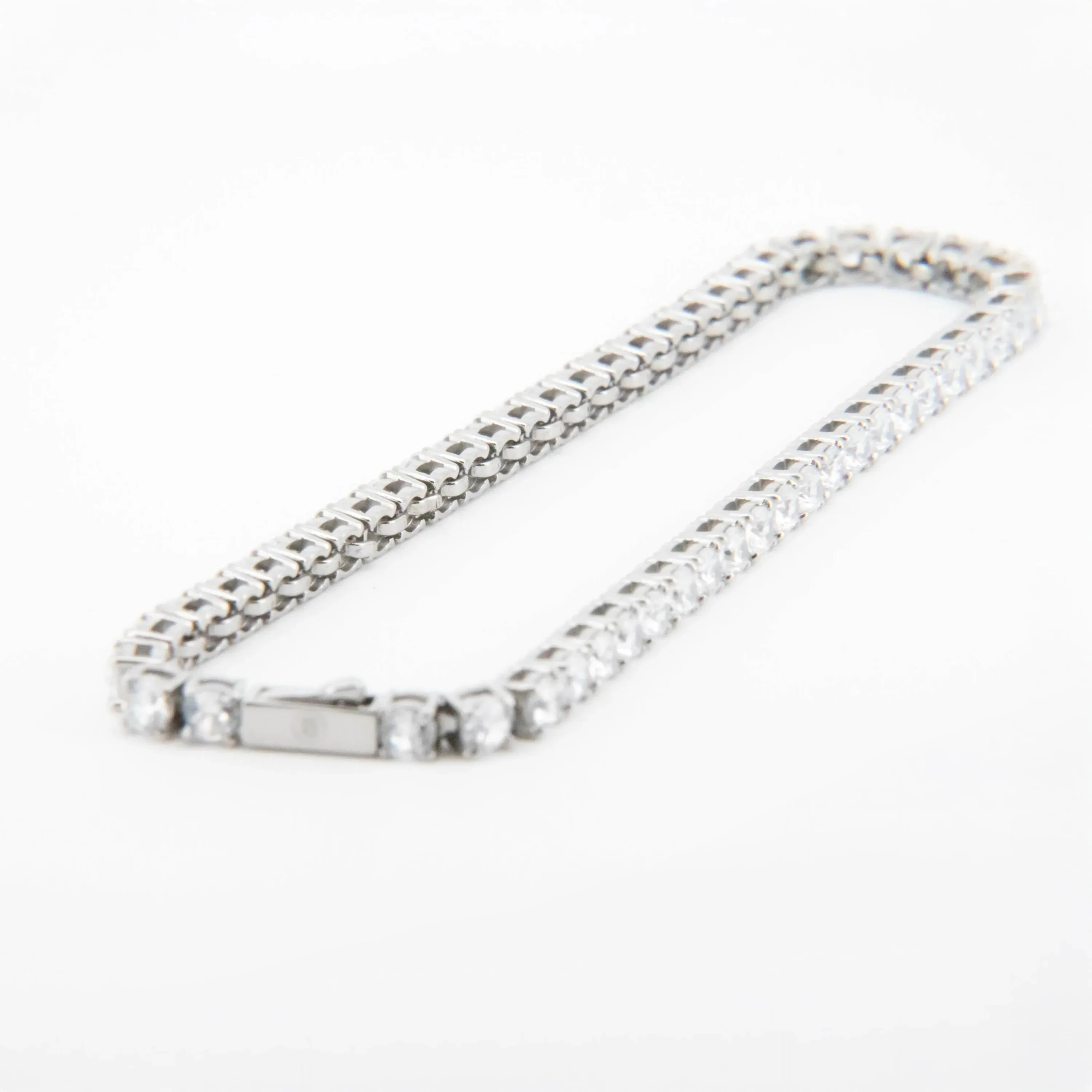 Cecha Silver-tone Diamanté Bracelet