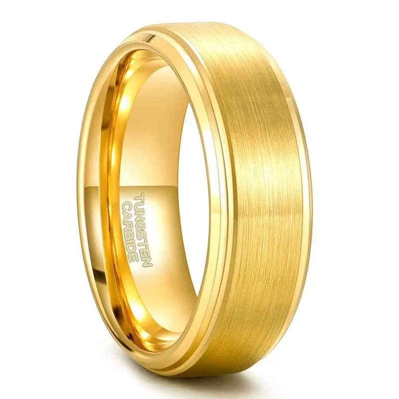 Classic Men's Tungsten Carbide Wedding Band