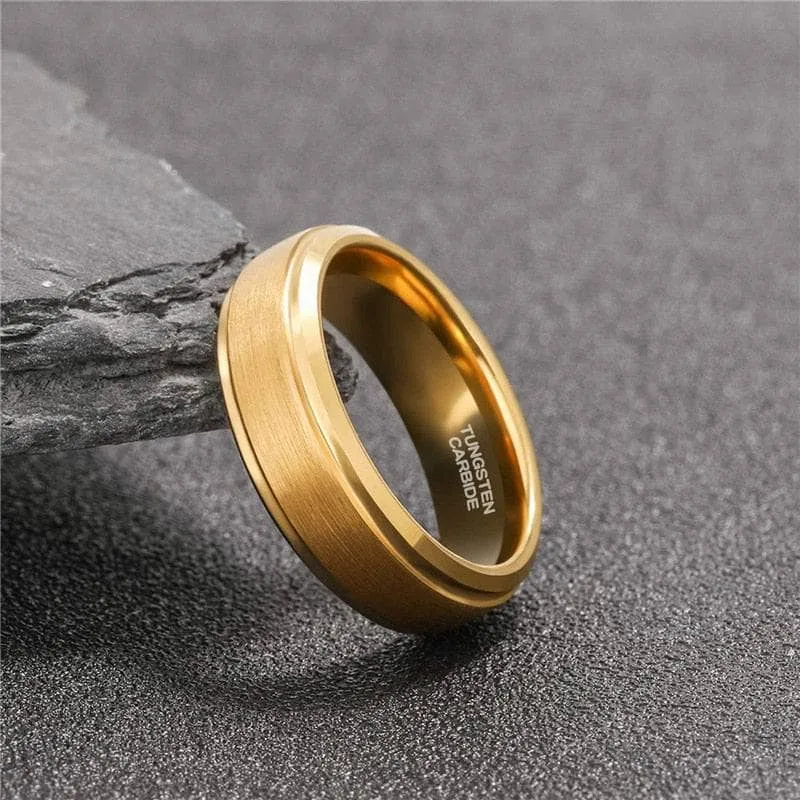 Classic Men's Tungsten Carbide Wedding Band