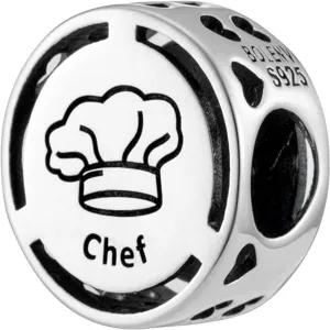 Cooking Chef Hat Bead Charm