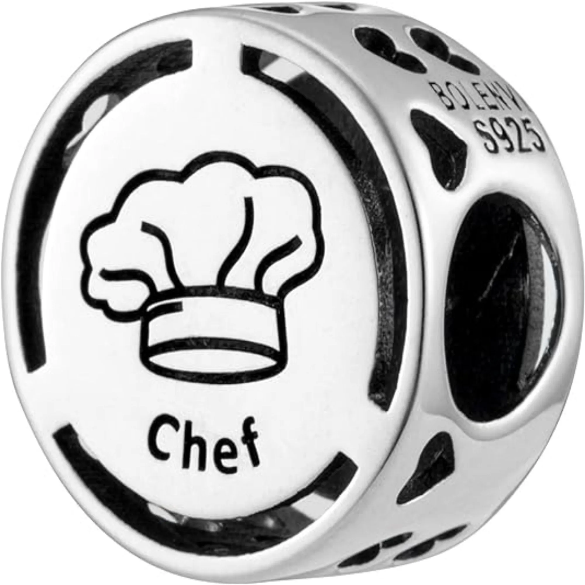 Cooking Chef Hat Bead Charm