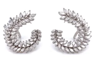 Diamond Statement Earrings 5.50ctw