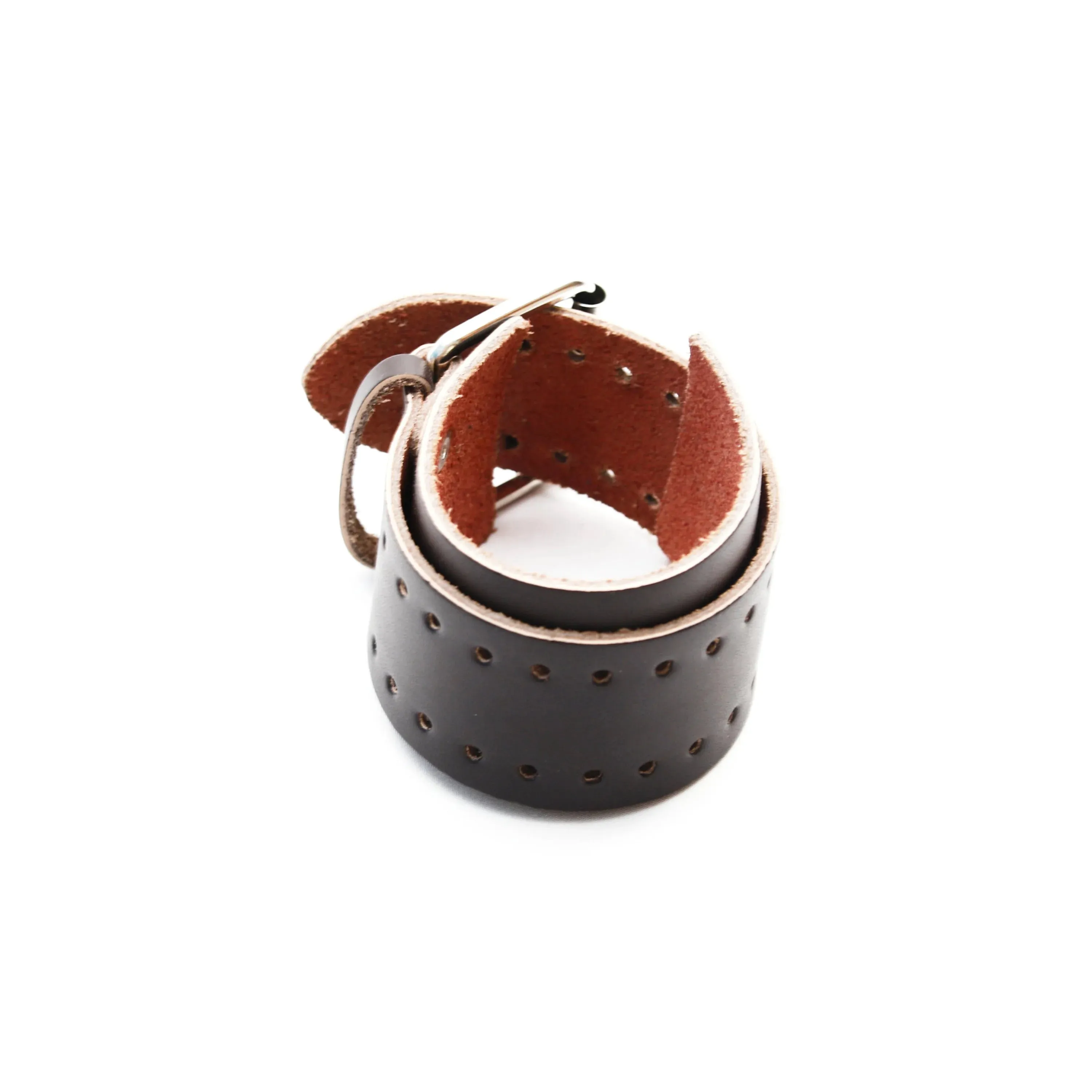 Eberto Buckled Leather Cuff