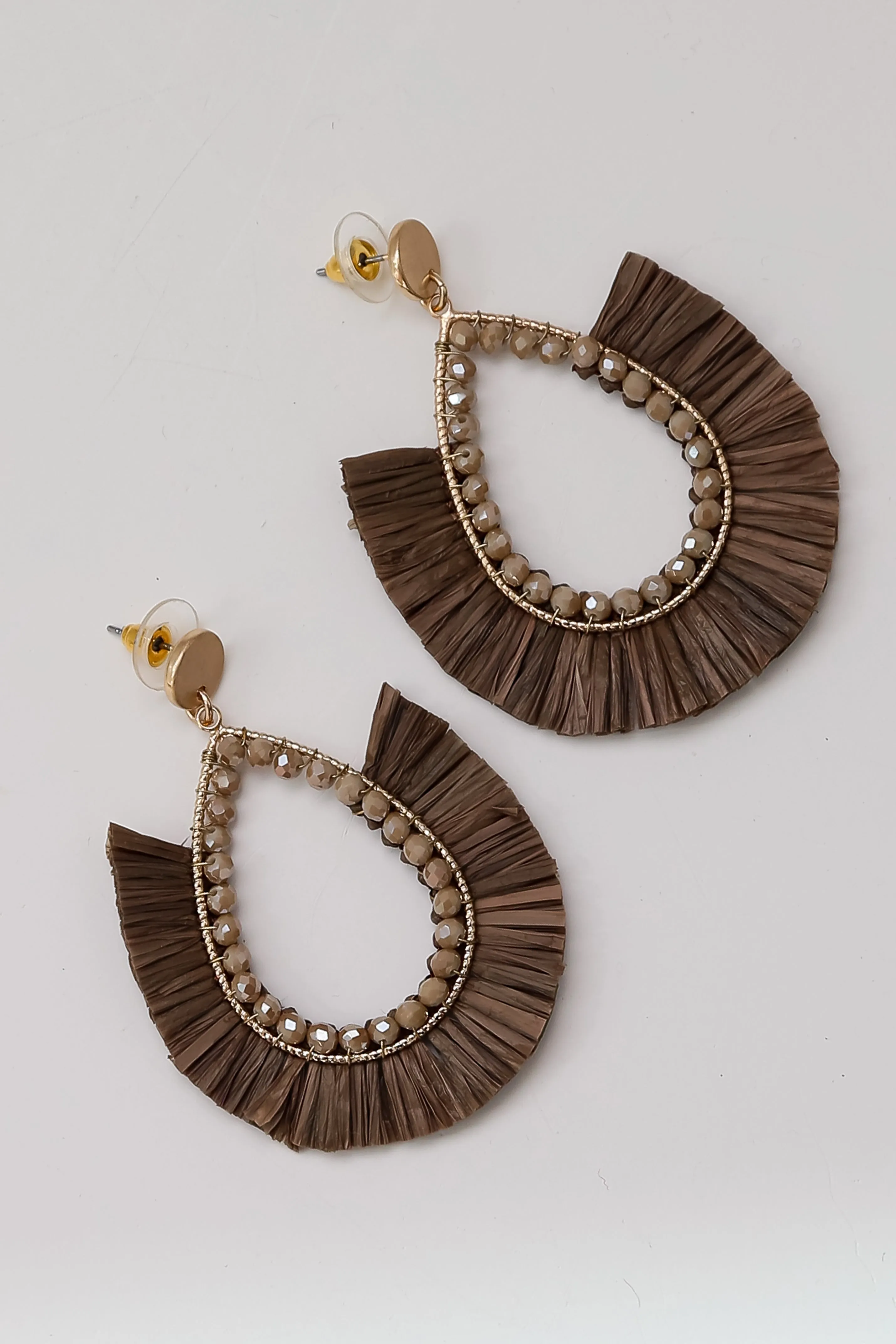 Ellie Fringe Statement Earrings