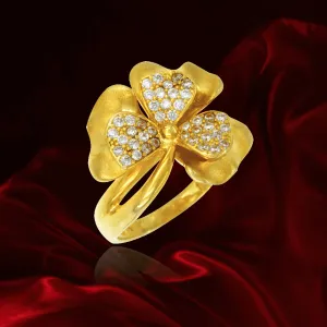 Four Leaf Clover Ring