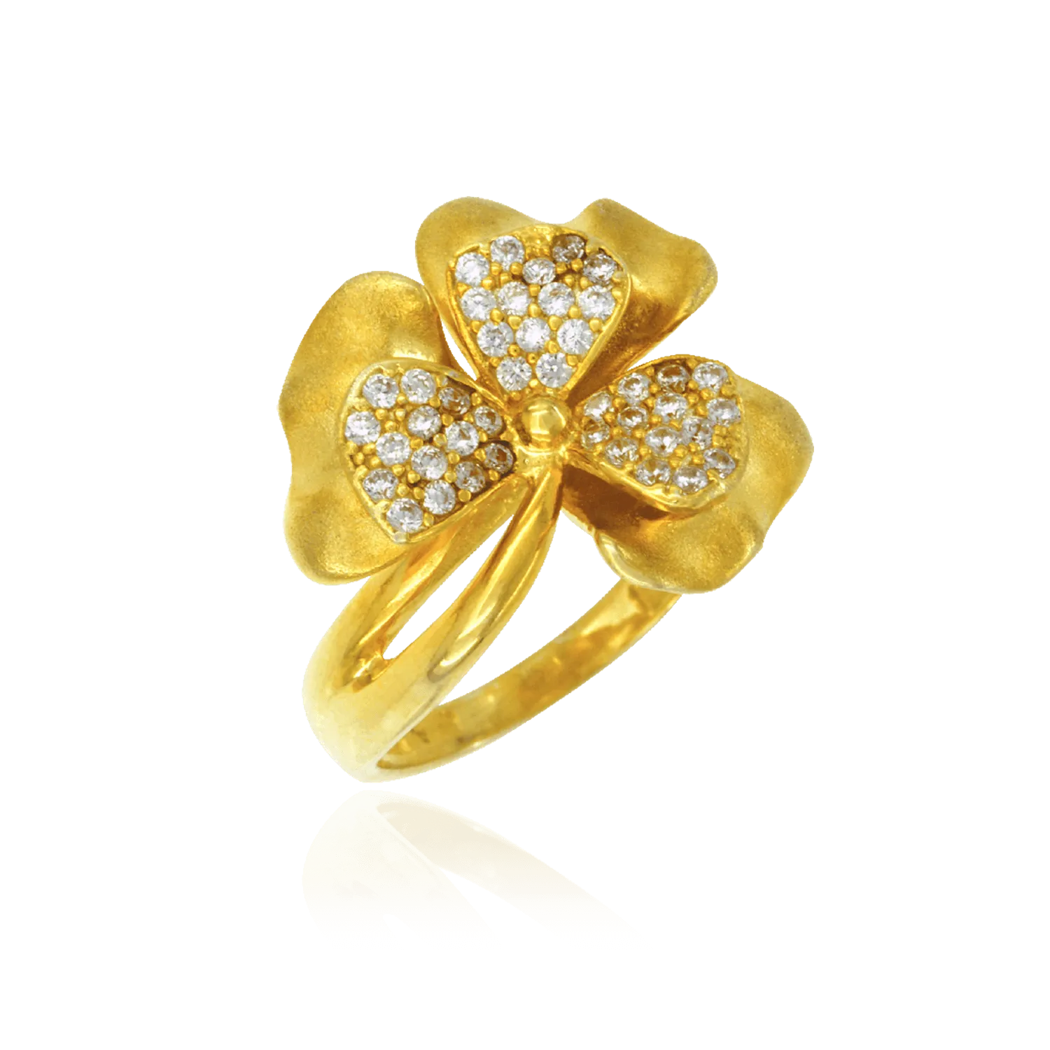 Four Leaf Clover Ring