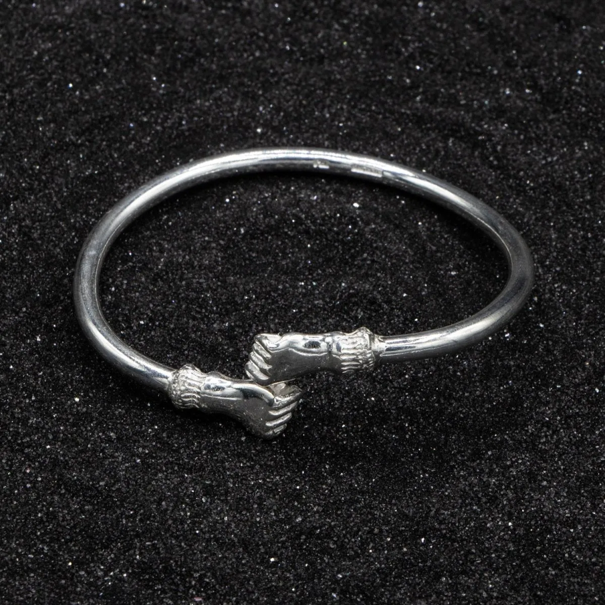 Heavy Plain Fist Bangle