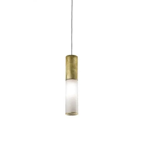 Italian Made Brass Single Pendant Light