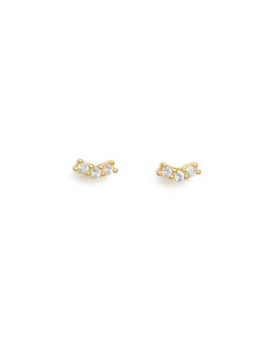 Kirstin Ash Contour topaz stud earrings