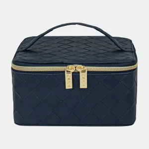 Large Jewellery Cube - Woven Navy