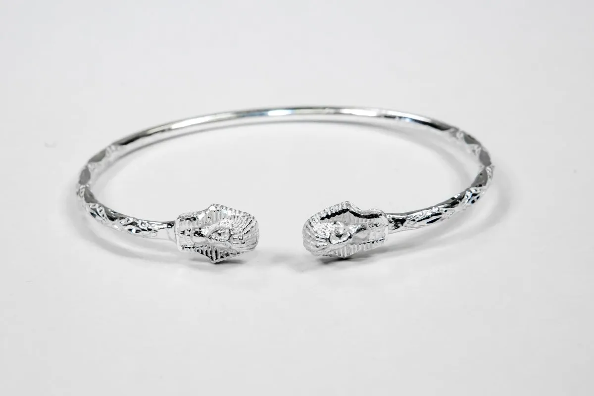 Light  Bangle with Sphinx Diamante Pattern