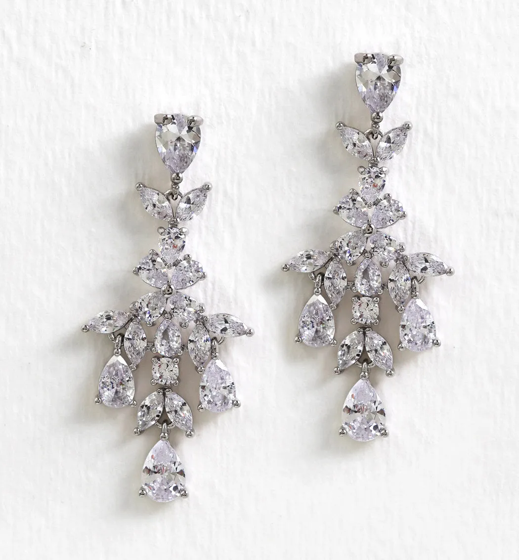 Marquise Chandelier Earrings