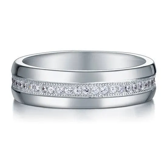 Men's Wedding Band Created Diamond Ring