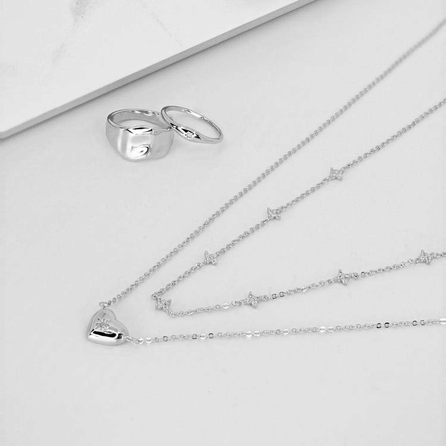 Nova Station Necklace (Silver)