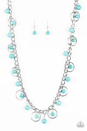 Paparazzi Necklace ~ Wolf Creek - Blue