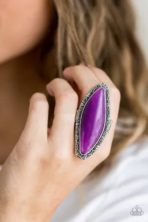 Paparazzi Ring ~ Mineral Mine - Purple