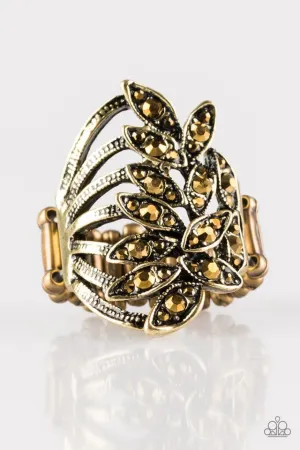 Paparazzi Ring ~ Perennial Paradise - Brass