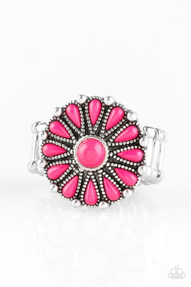 Paparazzi Ring ~ Poppy Pop-tastic - Pink