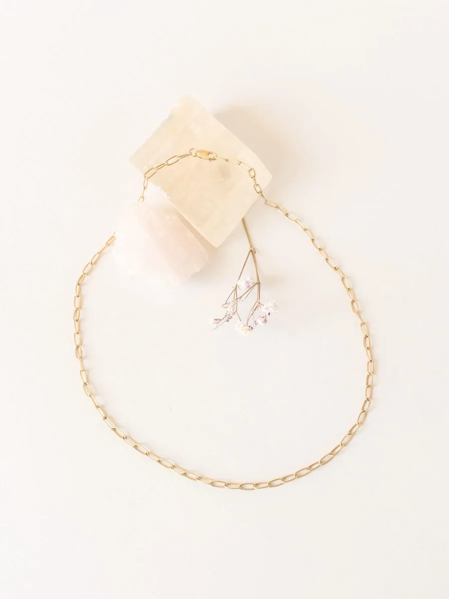 Paperclip Chain Necklace