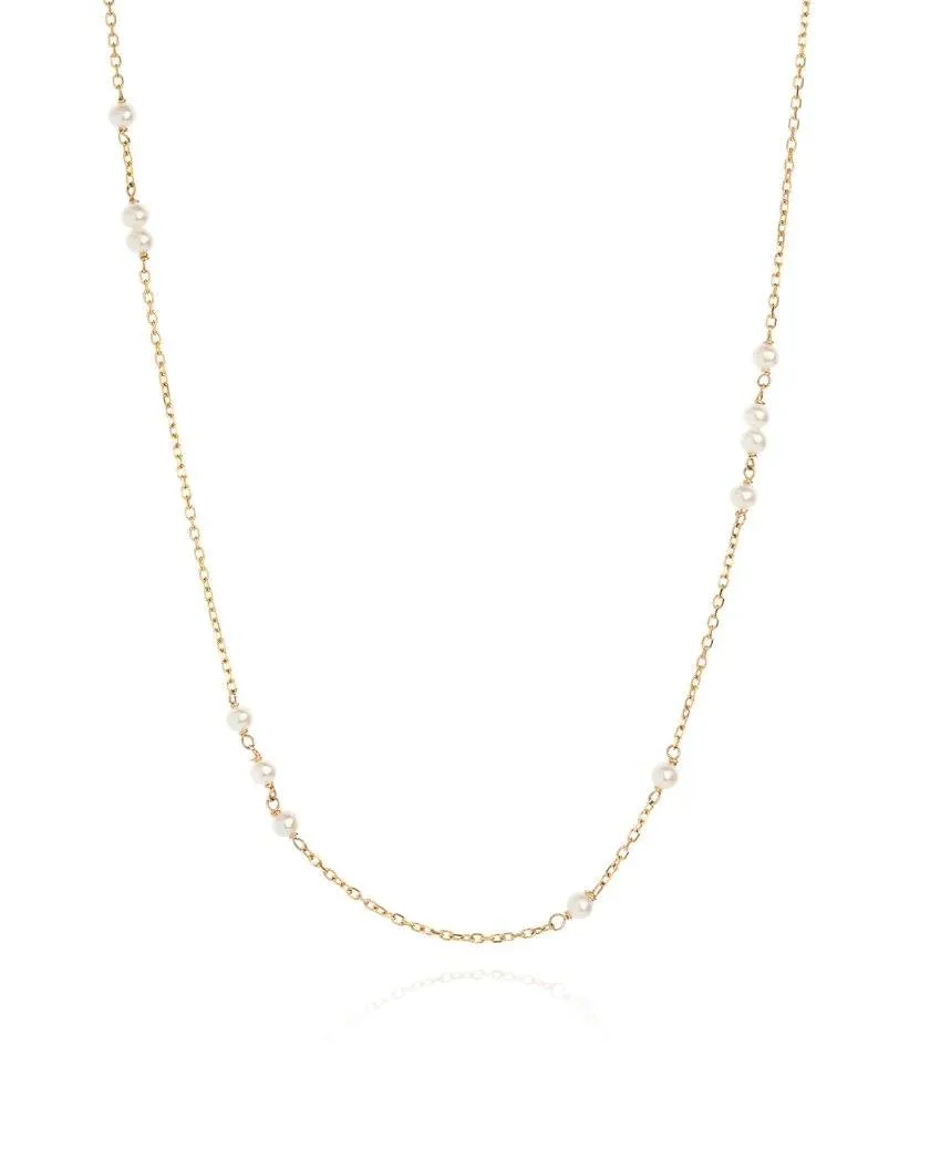 Pearl Sleeper Necklace