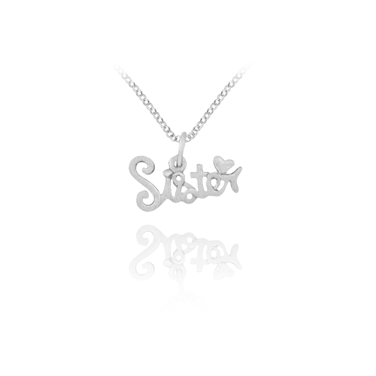 "Sister" Charm Pendant