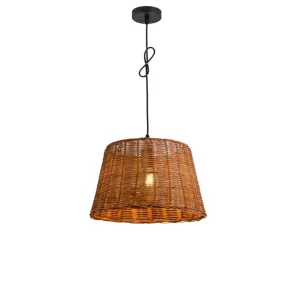 Rattan Weave Big Pendant Lamp