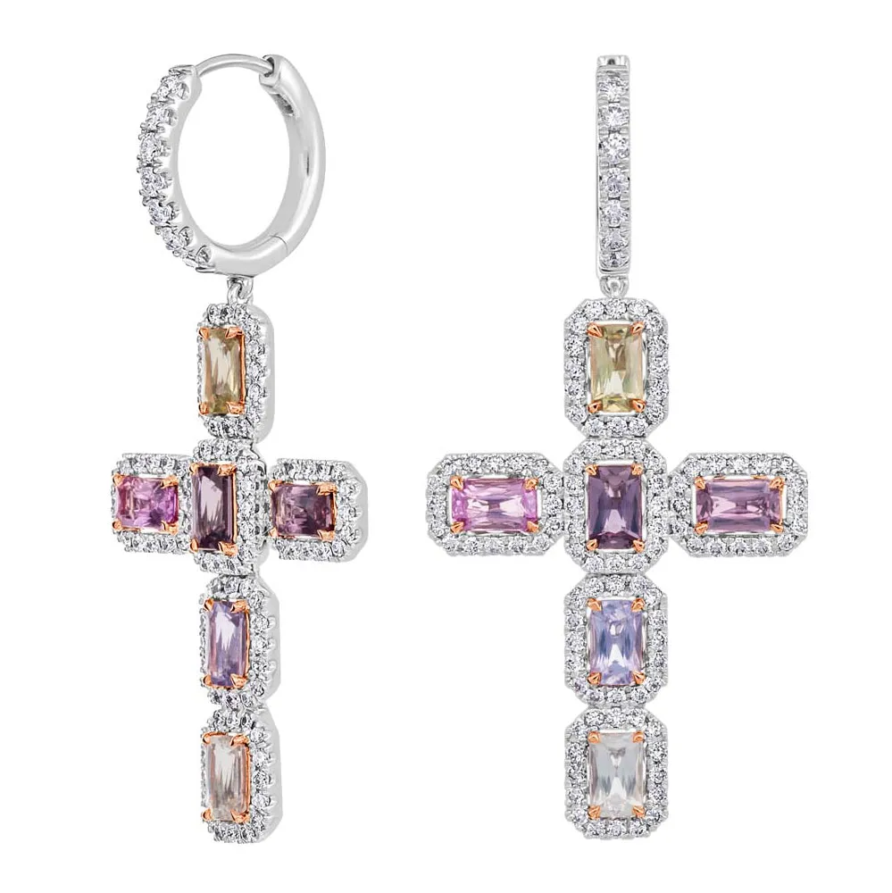 Regal Collection® Cross Drop Earrings