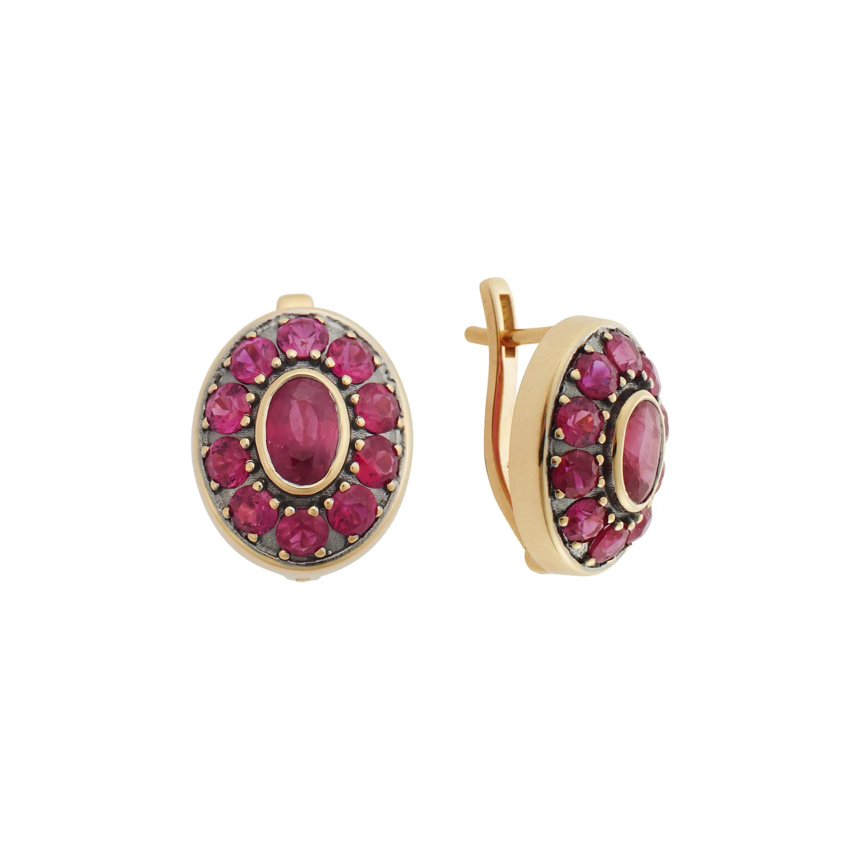 Repose Ruby Earrings