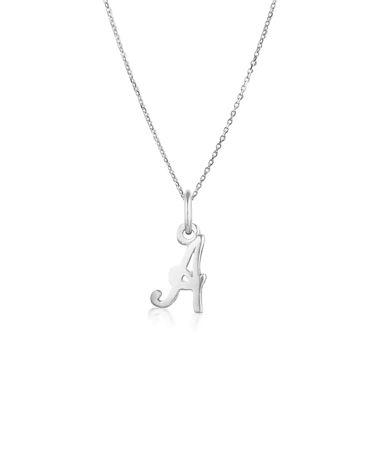 Script Letter Necklace