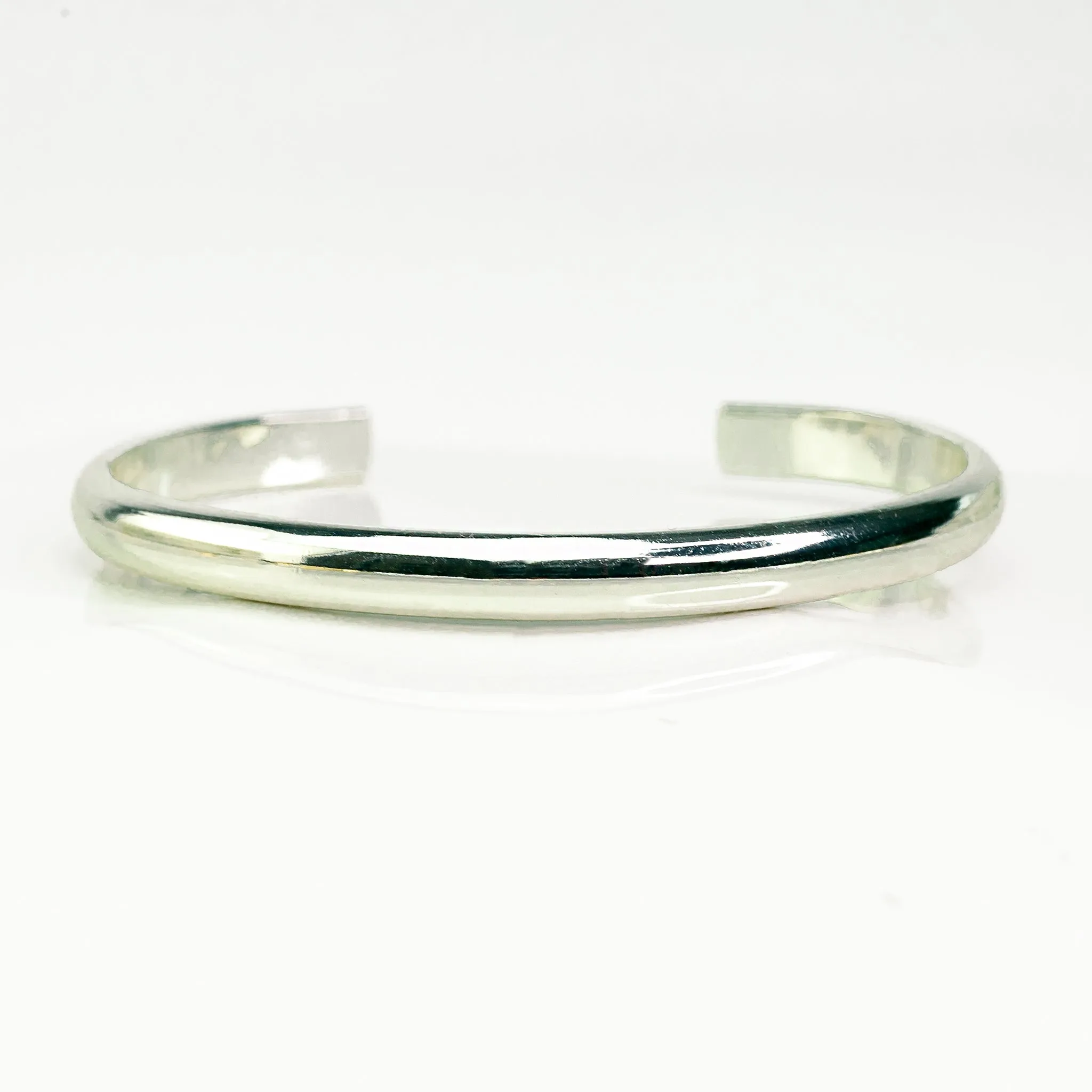 Smooth Domed Cuff Bracelet - Imperfect