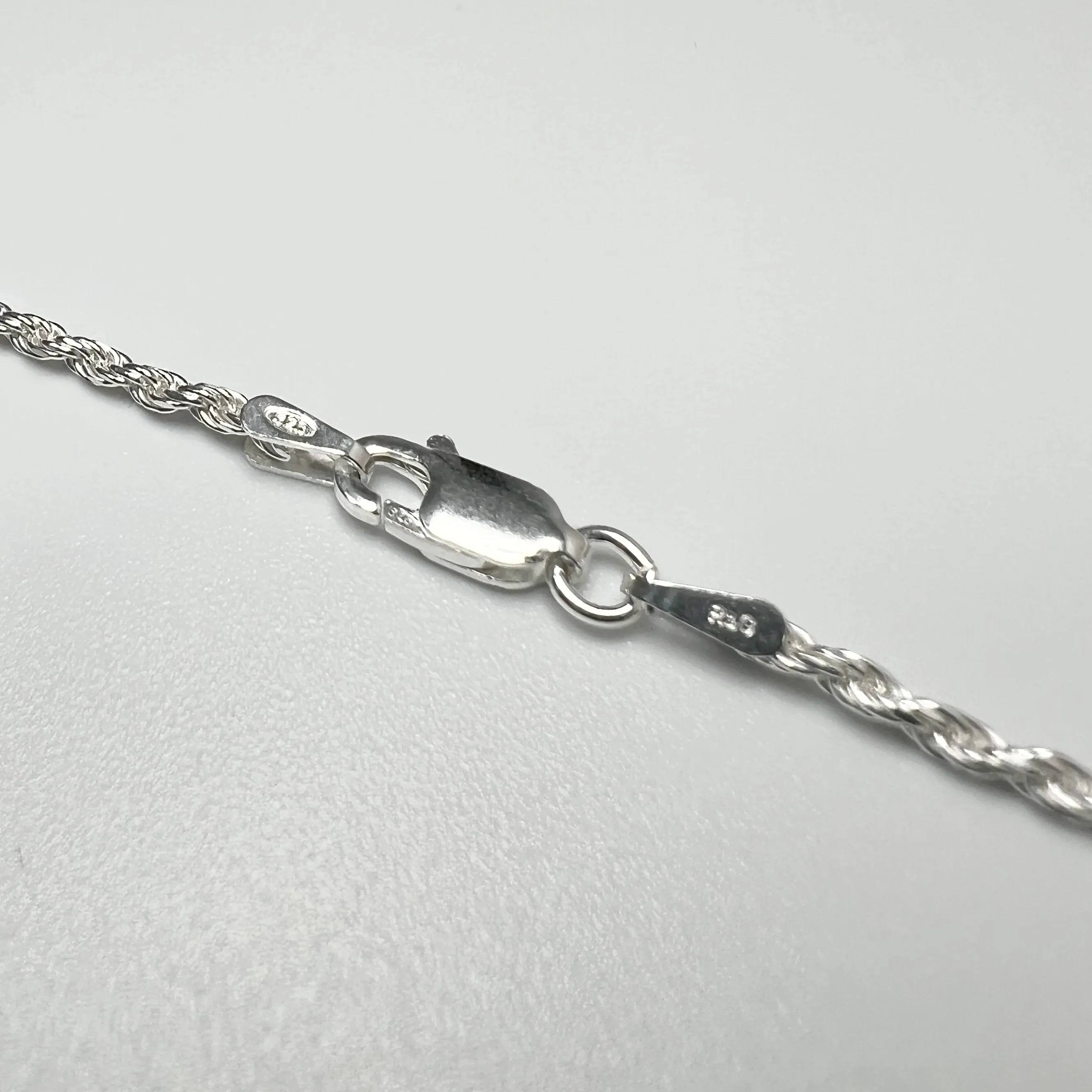 Sterling Silver Chain - Rope Style