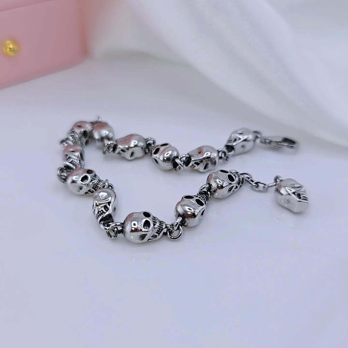 Street Rebel Gothic Skull Bracelet