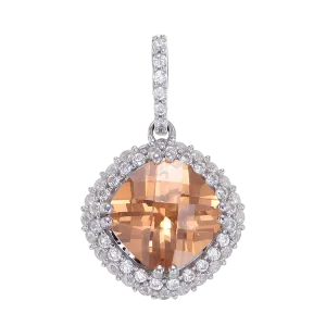 Sumptuous Champagne Pendant