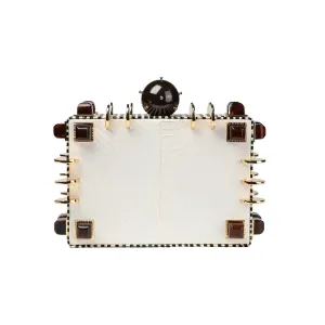 Tanya Hawkes The Chest Bag - Ivory Viper