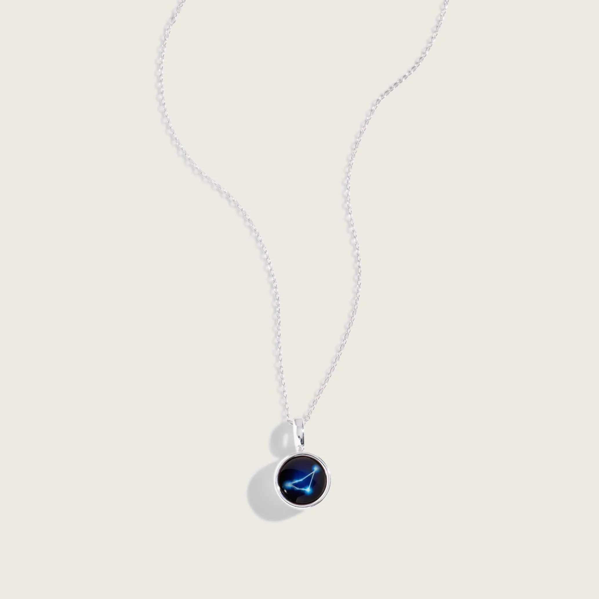 The Astral Sky Light Necklace in Silver