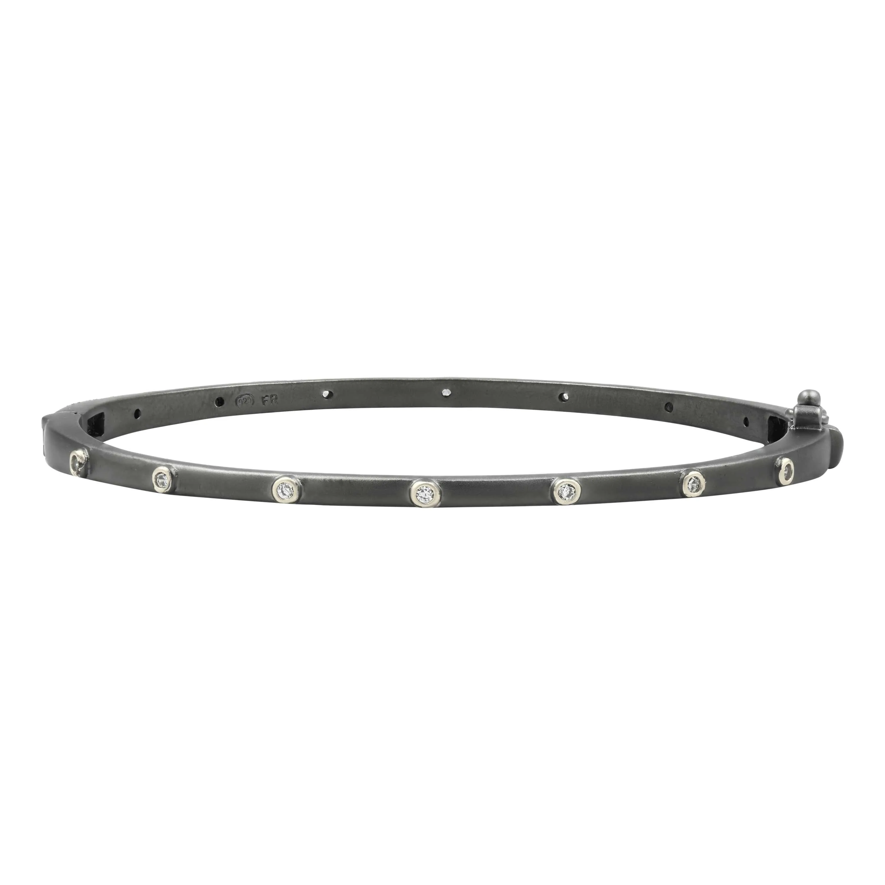 Thin Bezel Stacking Bangle