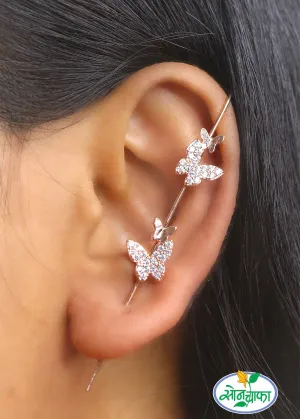 TRENDY BUTTERFLY EAR-HOOK