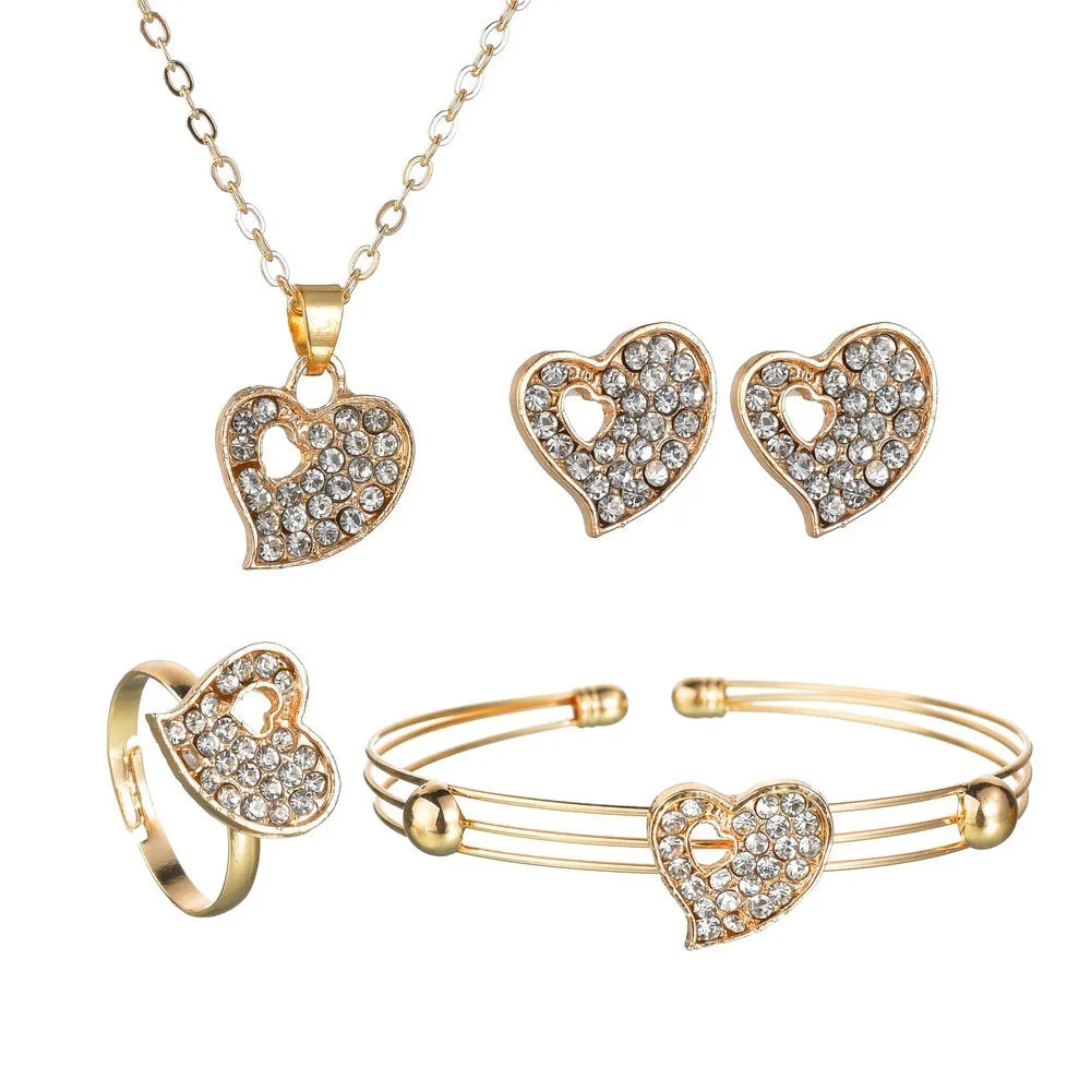 Trendy Love Jewelry Set