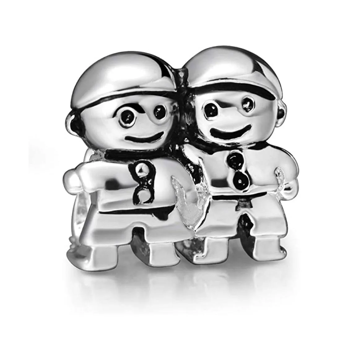 Two Brothers Bead Charm