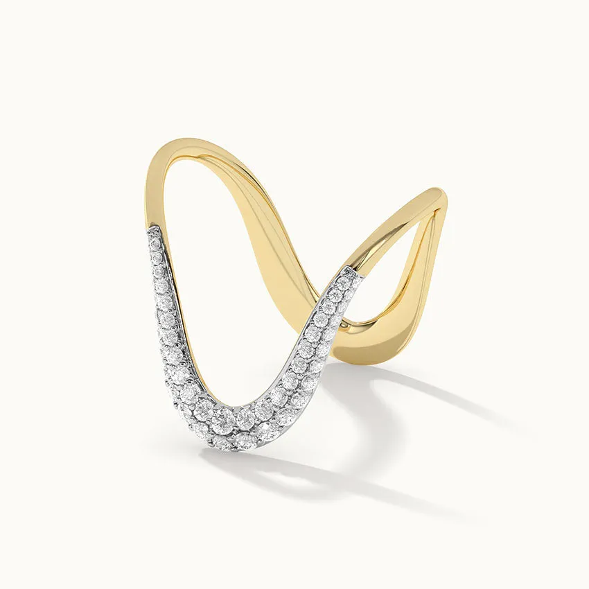 Vanki Pave Diamond Ring